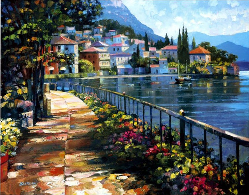 Unknown Artist Sunlit Stroll